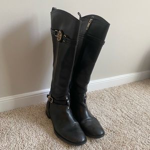 Tory Burch leather riding boots size 8